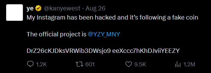 Kanye West’s YZY coin: the meme, the mayhem, and the multi-billion-dollar meltdown 6 ye hacked