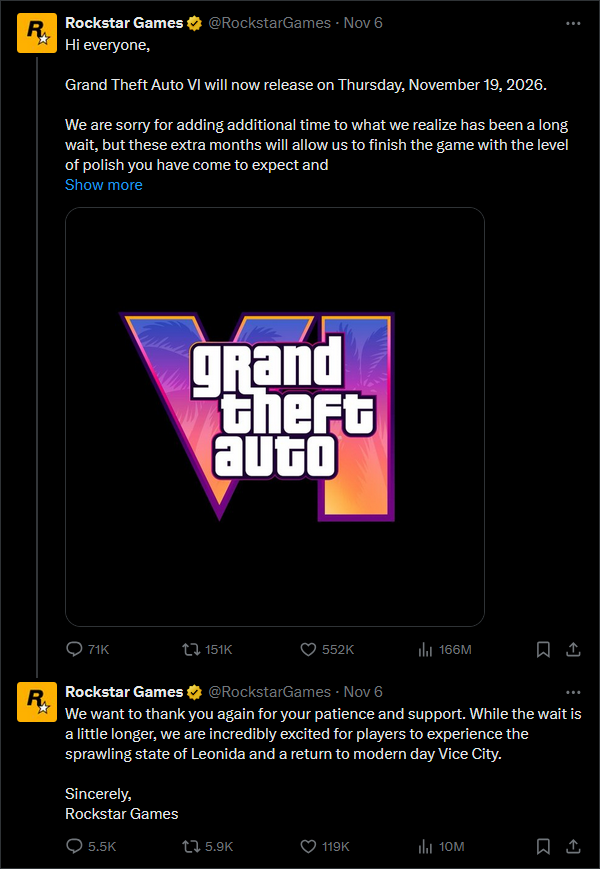 rockstargames tweet